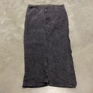 Levi Strauss 502 Jeans Mens 42x32 Dark Wash Regular Fit Tapered Leg